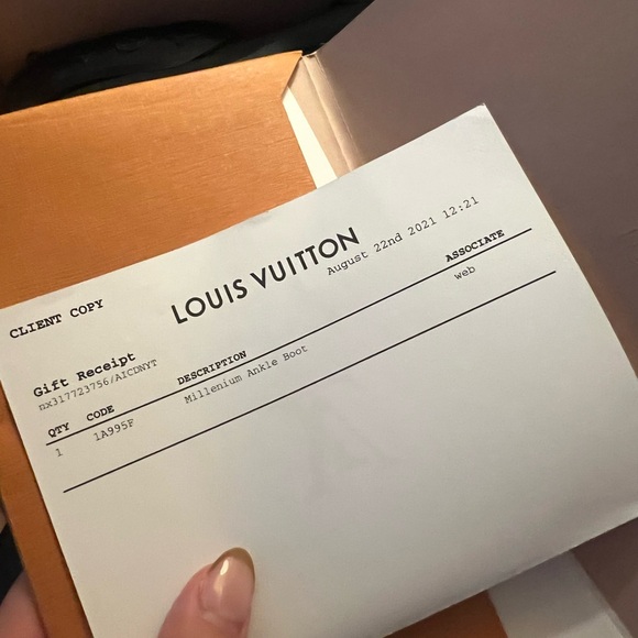 Louis Vuitton Millenium Ankle Boot , black & pink Size 9 - Picture 2 of 10